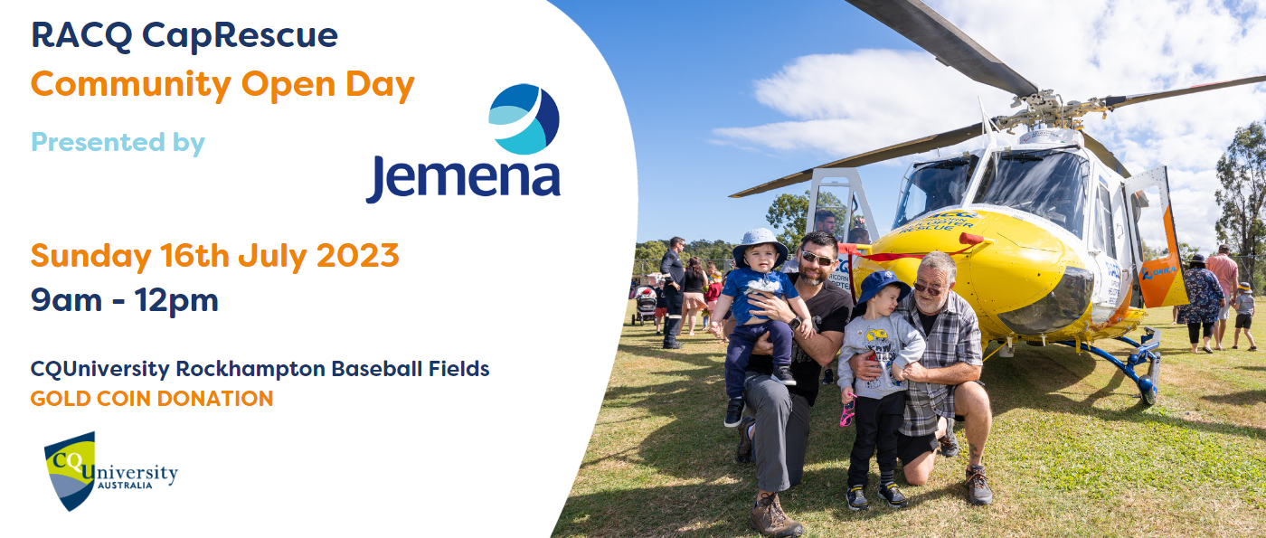 Racq Caprescue Rockhampton Community Open Day Capricorn Helicopter Rescue